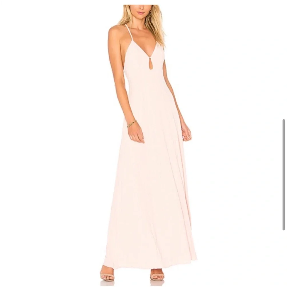 House of Harlow 1960 REVOLVE Heidi Maxi Rose Pink - Picture 4 of 6